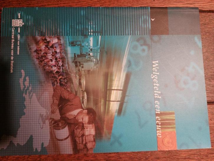 centraal bureau voor de statistiek: WELGETELD EEN EEUW, Boeken, Geschiedenis | Vaderland, Zo goed als nieuw, 20e eeuw of later