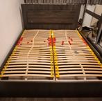 Bed met opbergruimte,nachtkastjes evt bijpassend kledingkast, Ophalen, Gebruikt, Tweepersoons, 180 cm