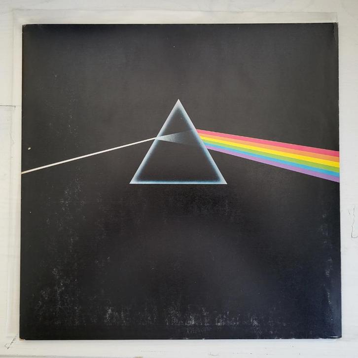 LP - Pink Floyd - Darkside of the moon UK 4th (A-5) + poster, Cd's en Dvd's, Vinyl | Rock, Gebruikt, Progressive, 12 inch, Ophalen of Verzenden