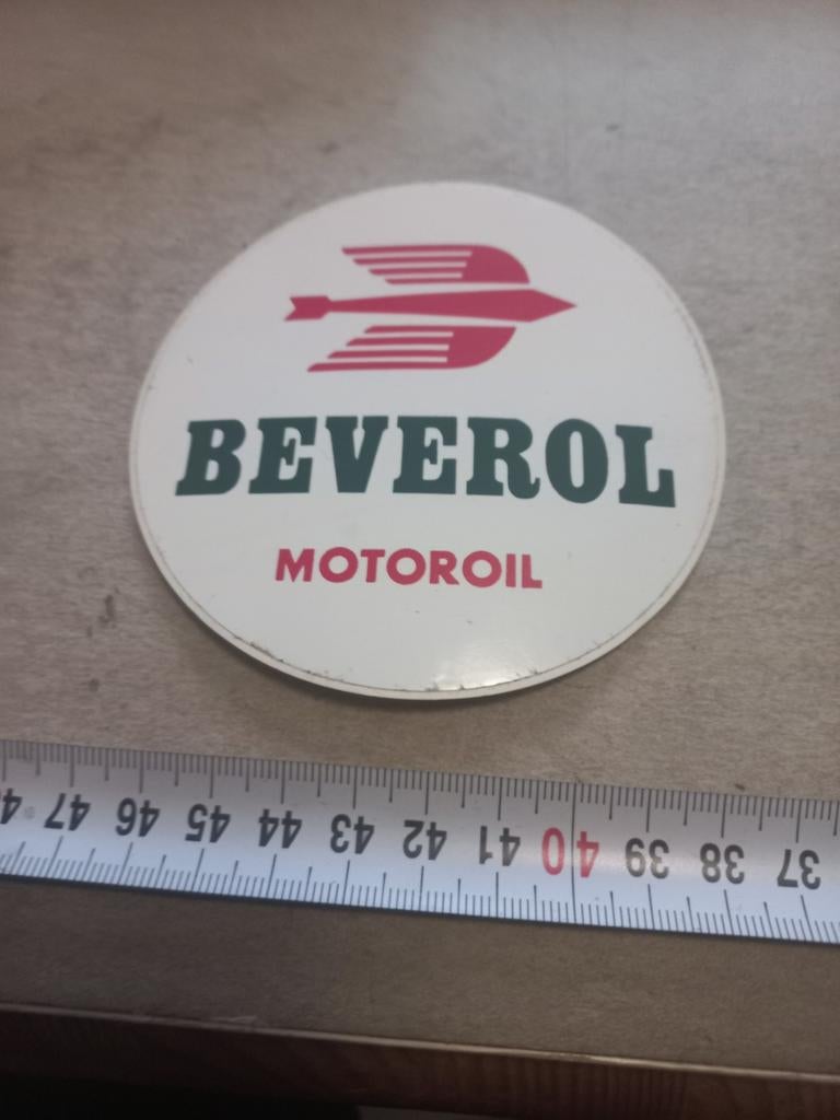 Beverol motoroil, Verzamelen, Ophalen of Verzenden, Zo goed als nieuw