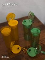 Tupperware eco flessen 400 ml, Ophalen of Verzenden, Nieuw, Beker of Kan