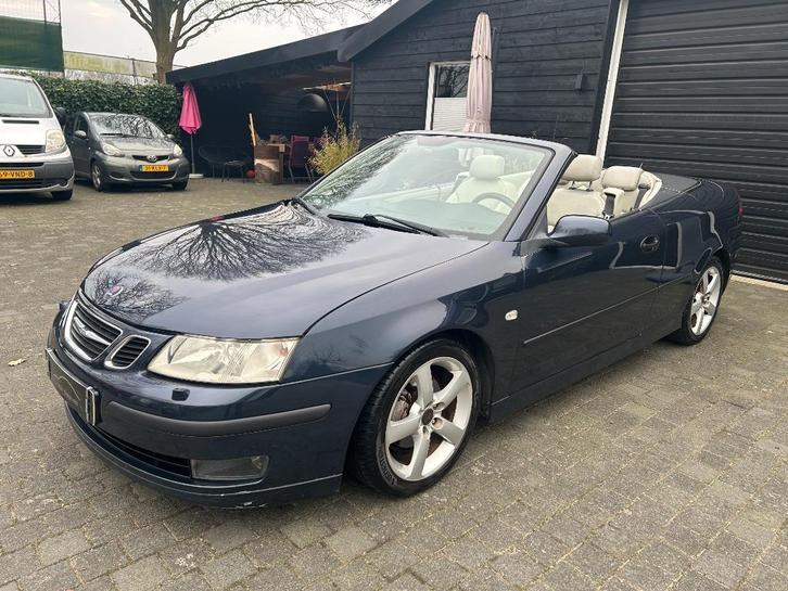 Mooie Saab 9-3 1.8 T Cabrio Automaat! Vector-uitvoering!, Auto's, Saab, Particulier, Saab 9-3, ABS, Airbags, Airconditioning, Boordcomputer