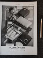 Dunhill advertentie uit 1932, Ophalen of Verzenden, Gebruikt, Overige typen