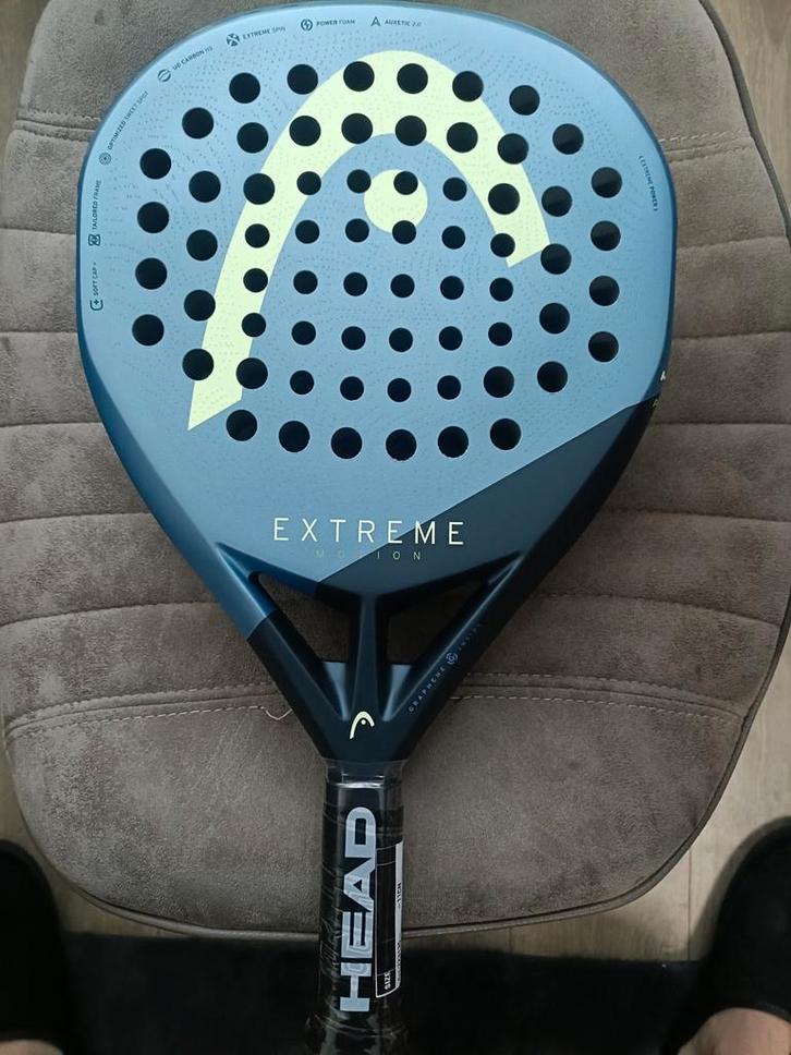 Head extreme motion 2025 met bescherming aan de bovenkant, Sport en Fitness, Padel, Nieuw, Ophalen of Verzenden