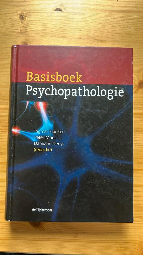 Basisboek psychopathologie, Boeken, Psychologie, Zo goed als nieuw, Verzenden