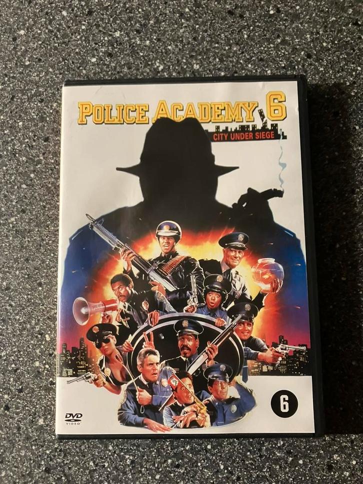 Police Academy 6: City under Siege (1989), Cd's en Dvd's, Dvd's | Komedie, Zo goed als nieuw, Actiekomedie, Vanaf 6 jaar, Ophalen of Verzenden