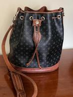 Vintage POLLINI buidel / schouder tas, Overige merken, Gebruikt, Verzenden, Zwart