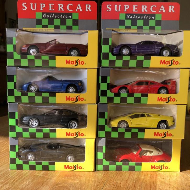Supercar Collection voor Sint, Hobby en Vrije tijd, Modelauto's | 1:43, Nieuw, Auto, Overige merken, Ophalen of Verzenden