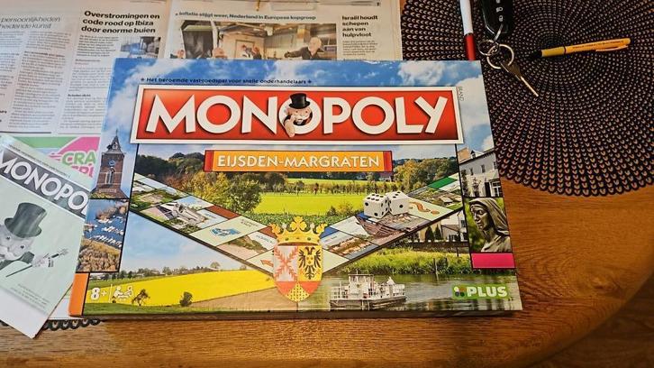 bordspel  nieuw Monopoly Eijsden- Margraten Monopolie, Hobby en Vrije tijd, Gezelschapsspellen | Bordspellen, Nieuw, Een of twee spelers