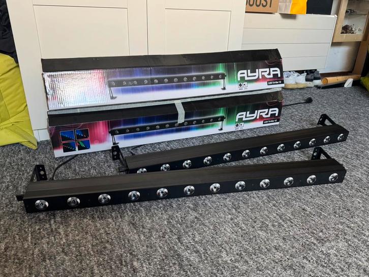 Ayra LED Tri-Bar 12, Muziek en Instrumenten, Licht en Laser, Zo goed als nieuw, Licht, Ophalen of Verzenden