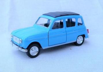 Welly Nex Renault 4 model 1961. lichtblauw. schaal 1/38. beschikbaar voor biedingen