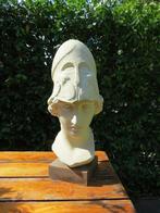 gipsen buste Pallas Athene, Antiek en Kunst, Ophalen