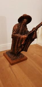 Japanse krijger/ Samurai, Antiek en Kunst, Kunst | Beelden en Houtsnijwerken, Ophalen of Verzenden