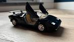 Model auto Lamborghini Countach 1988, Hobby en Vrije tijd, Modelauto's | 1:24, Ophalen of Verzenden, Zo goed als nieuw, Bburago