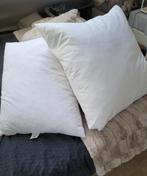 4 binnenkussens eendenveren vierkant en rechthoekig izgs, Huis en Inrichting, Woonaccessoires | Kussens, Ophalen of Verzenden
