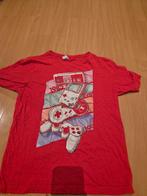 Retro Gaming T-shirt - JHK - Rood 152, Overige maten, Ophalen of Verzenden, Gedragen, Rood
