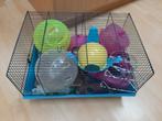 Grote hamsterkooi compleet met accesoires., Kooi, Gebruikt, Minder dan 75 cm, Ophalen