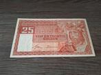 Mooi biljet 25 gulden Salomo, 1949, Ophalen of Verzenden, 25 gulden