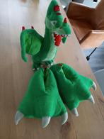 Set van sloffen en knuffel, Efteling draak, Verzamelen, Efteling, Ophalen of Verzenden, Gebruikt, Kleding