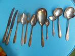antiek verzilverd bestek ter aanvulling, Antiek en Kunst, Ophalen of Verzenden