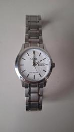 Lorus horloge heren zilverkleurig met datum/dag aanduiding, Overige merken, Staal, Gebruikt, Staal