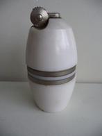 2 POPPELL tafelaanstekers - 50-60-jaren, kleur wit en zwart, Ophalen of Verzenden, Gebruikt, Aansteker