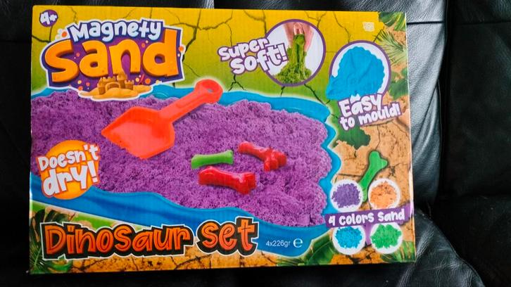 Kinetic Sand Dino  - Nieuw!, Kinderen en Baby's, Speelgoed | Educatief en Creatief, Nieuw, Knutselen, Ontdekken, Ophalen of Verzenden