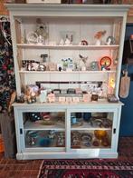 Oude Franse brocante buffetkast, apothekerskast, kast, Antiek en Kunst, Curiosa en Brocante, Ophalen