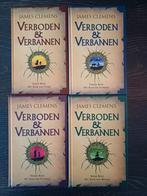 James Clemens - serie verboden en verbannen 1 tot 4, Boeken, Ophalen of Verzenden, Gelezen, James Clemens