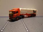 369 herpa scania 4 serie bulk oplegger vos logistics 1:87, Ophalen of Verzenden, Zo goed als nieuw, Bus of Vrachtwagen, Herpa