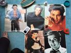 5 kleine vintage 90s Johnny Depp posters (afh=€6), Gebruikt, Ophalen of Verzenden, A1 t/m A3, Rechthoekig Staand