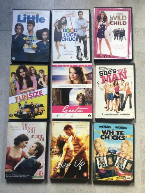 DVD : 7 chicklits op beeld - zie lijst  (5 voor allen), Cd's en Dvd's, Dvd's | Komedie, Zo goed als nieuw, Romantische komedie