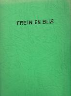TREIN GOEDEREREN PERSONENVERV. HALVEzol  busTILBURG TURNHOUT, Verzenden, Zo goed als nieuw, Trein, Boek of Tijdschrift