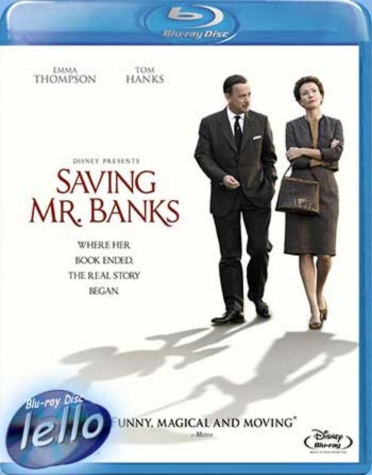 Blu-ray: Disney's Saving Mr. Banks (2013 Emma Thompson), Cd's en Dvd's, Blu-ray, Drama, Ophalen of Verzenden