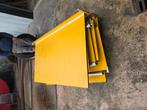 Partij gele trespa plaat, Doe-het-zelf en Verbouw, Platen en Panelen, Ophalen, Zo goed als nieuw