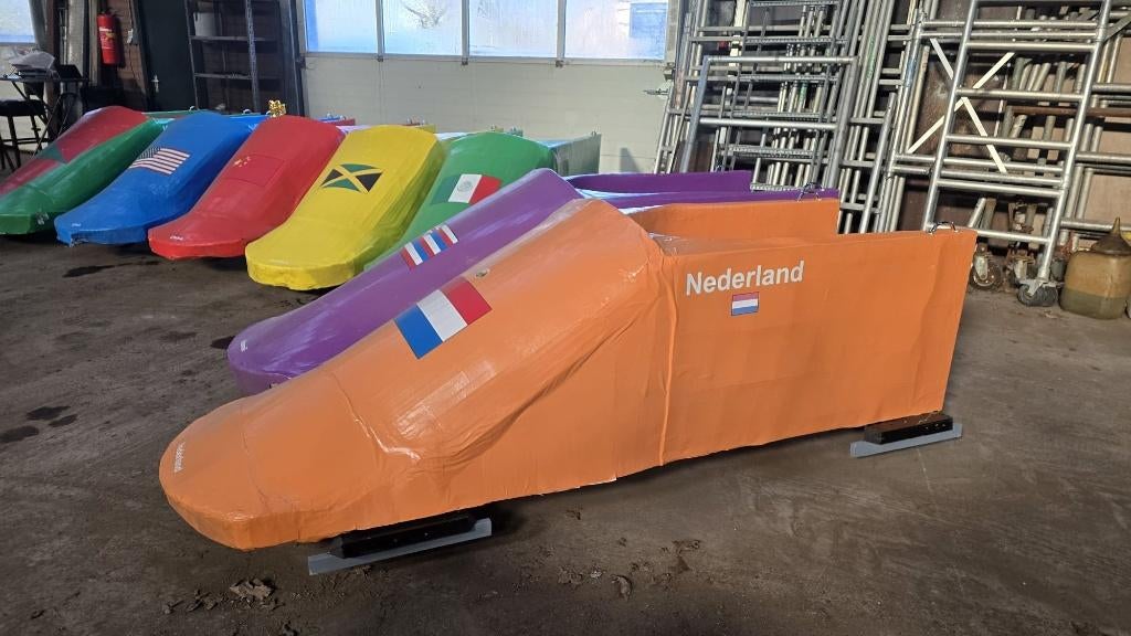 Bobslee Carnavalsoptocht, Ophalen, Zo goed als nieuw, Overige typen, Carnaval