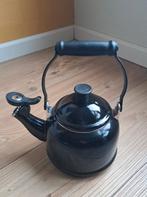 Le Creuset Fluitketel - Zwart 1,1 L, Huis en Inrichting, Keuken | Keukenbenodigdheden, Ophalen of Verzenden