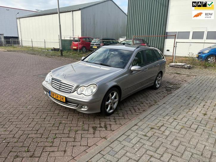 Mercedes-Benz C-klasse Combi 220 CDI Classic Airco Navi Lede, Auto's, Mercedes-Benz, Bedrijf, Te koop, C-Klasse, ABS, Airbags