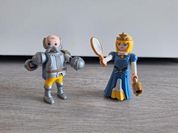 Playmobil ridder (6698) en prinses (6699) - Super 4 beschikbaar voor biedingen
