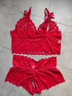 Sexy rood setje maat L/XL, Kleding | Dames, Ondergoed en Lingerie, Onbekend, Verzenden, Rood, Setje