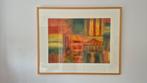Ton Verstraten "Tempelfragment I", 100x80cm, gem.technieken, Ophalen