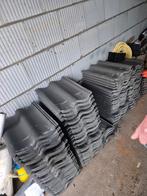 Nelskamp Sneldekkers - Dakpannen, Doe-het-zelf en Verbouw, Dakpannen en Dakbedekking, Gebruikt, Steen of Klei, Zwart, Ophalen of Verzenden