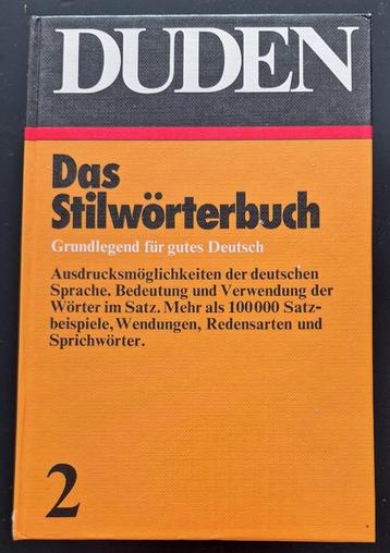 Duden 2 - Das Stilwörterbuch beschikbaar voor biedingen