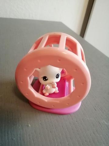 LPS Hamstertje in echt draaiend draairat  NIEUW beschikbaar voor biedingen