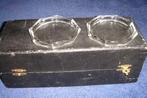 Glazen onderzetters, Antiek en Kunst, Ophalen of Verzenden