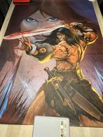 Conan de Barbaar . Mega poster . Romano Molenaar en Jorg, Boeken, Strips | Comics, Eén comic, Ophalen of Verzenden, Gelezen, Amerika