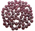 Glaskralen Donker/Bordeauxrood, Verzenden, Nieuw, Kraal