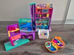 Polly pocket winkelcentrum, huisje en puppy salon, Kinderen en Baby's, Speelgoed | Overig, Ophalen of Verzenden, Jongen of Meisje