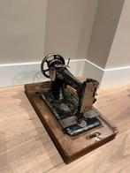 Vintage Singer Naaimachine met Gouden Accenten, Antiek en Kunst, Ophalen