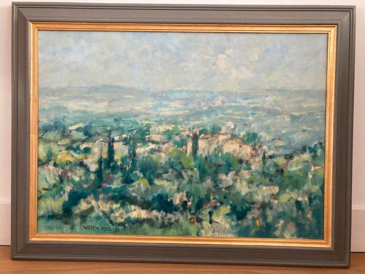 Willem Roos - Noord Italiaans Landschap, Antiek en Kunst, Kunst | Schilderijen | Klassiek, Ophalen